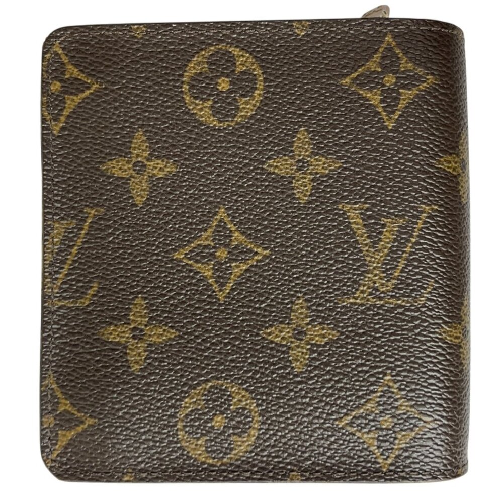 LOUIS VUITTON Monogram Groom Compact Snap Wallet RARE LV +Box Booklet Dust Bag - Picture 3 of 15